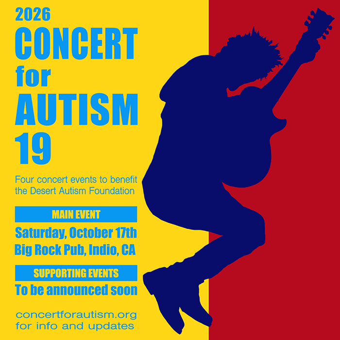 2026 Concert for Autism logo